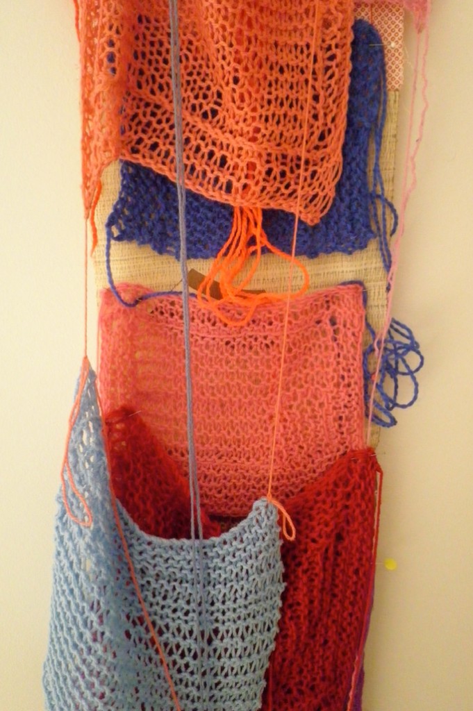 Linda Marie Walker, knitted yarn